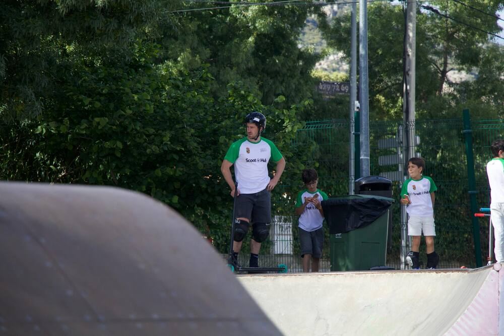 Rider en rampa Hoyo de Manzanares